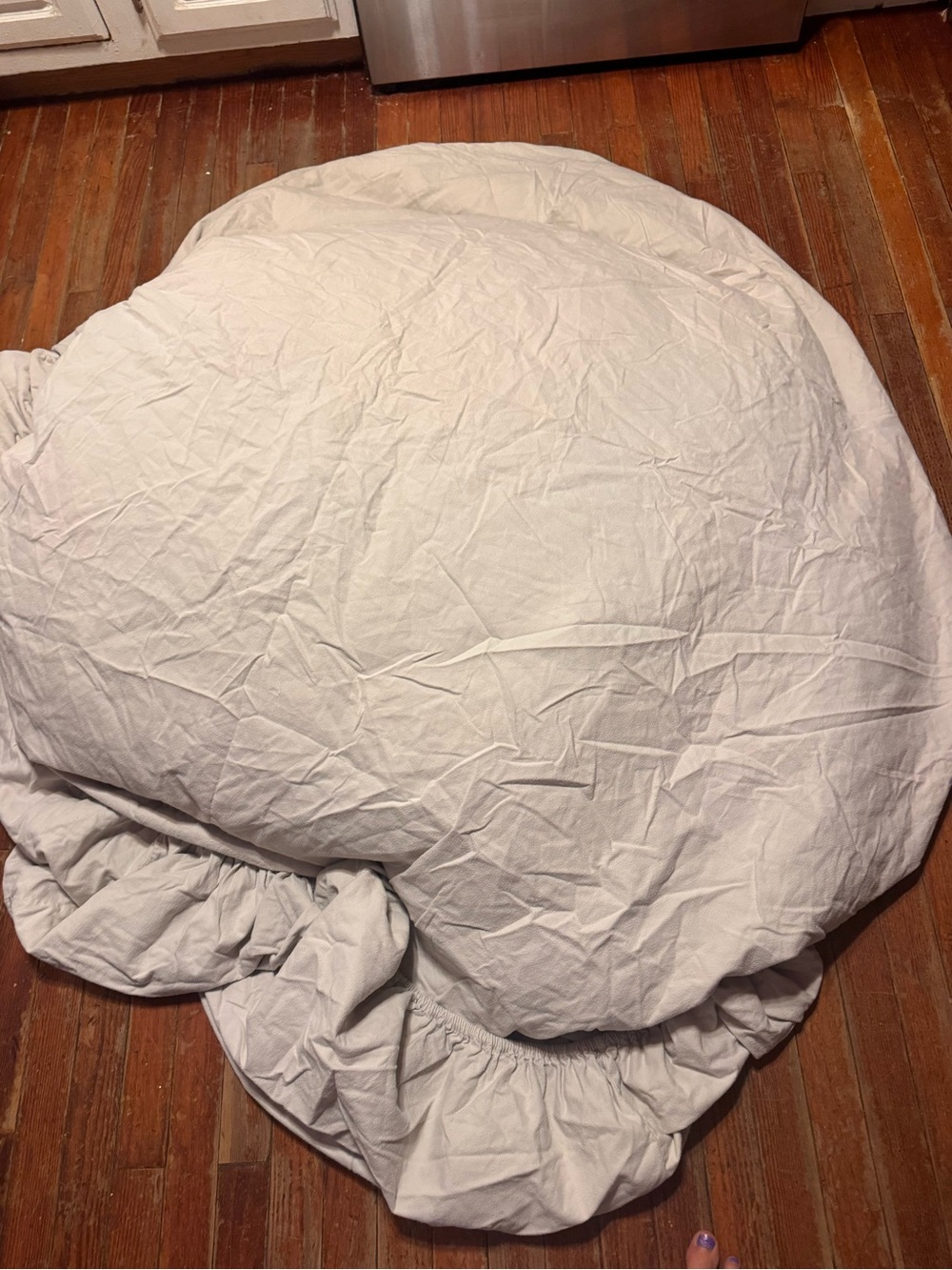 LL bean queen fitted sheet (bottom only) cotton flannel